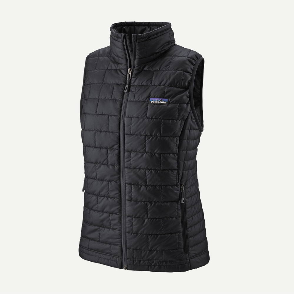Patagonia Black Insulated Vest for Outdoor Adventures
